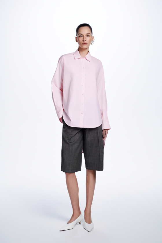 Mismarty Poplin Shirt Light Pink