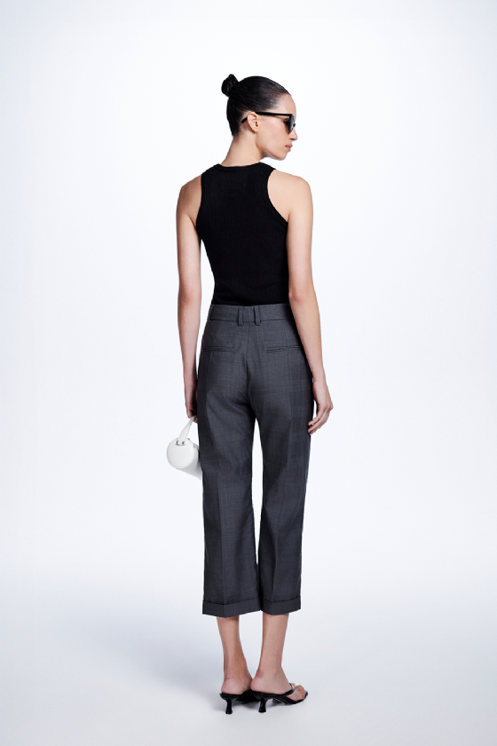 Mastik Knit Tank Top Black