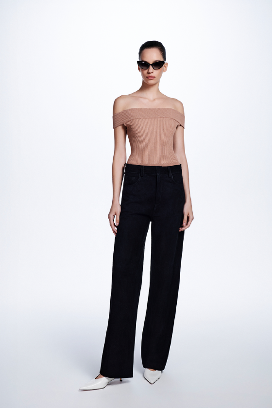 Mayala Knit Bodysuit Mauve