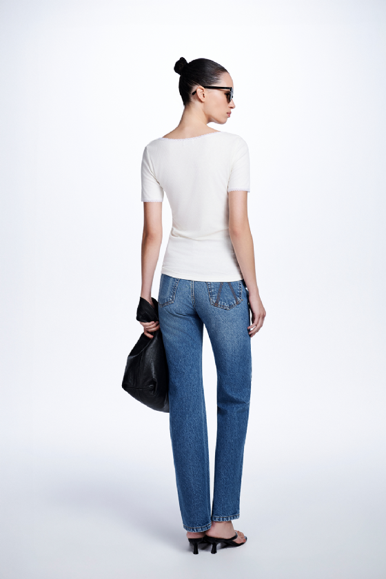 Mevy Jeans Medium Blue