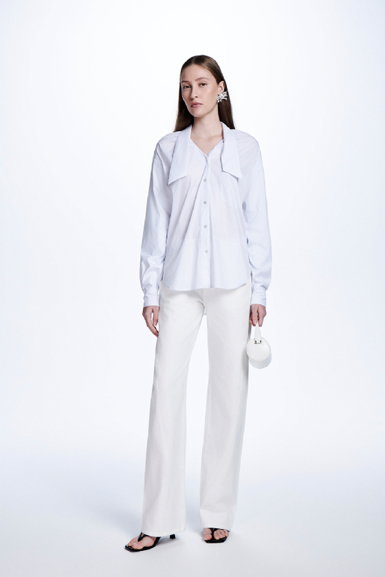 Midas Twill Trousers White