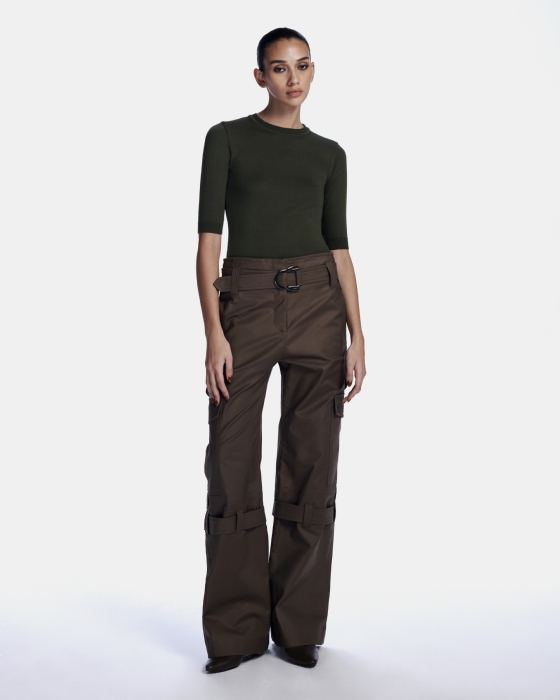 Lice Tailored Trousers Clay Brown