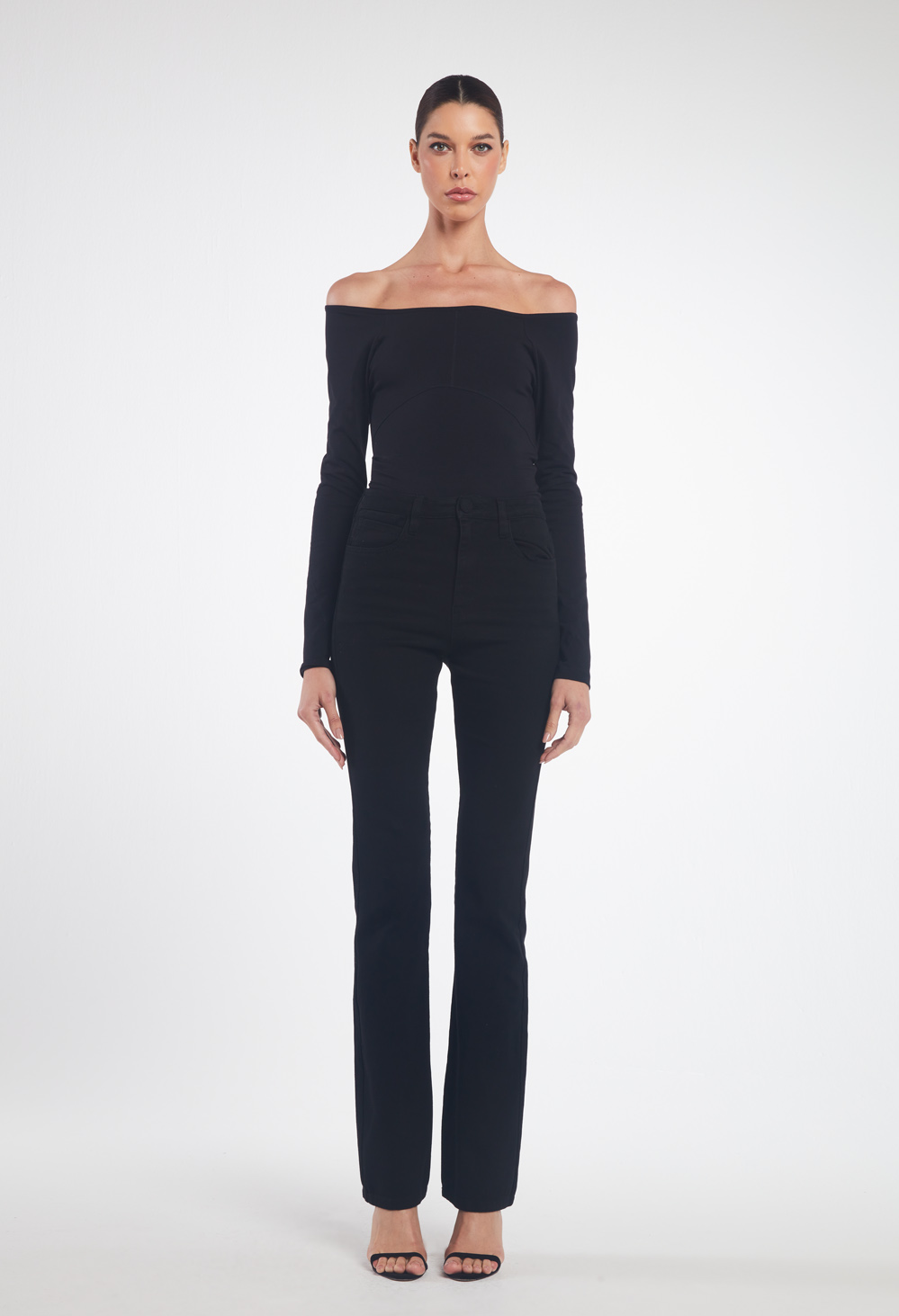 Camel Blouse I Black
