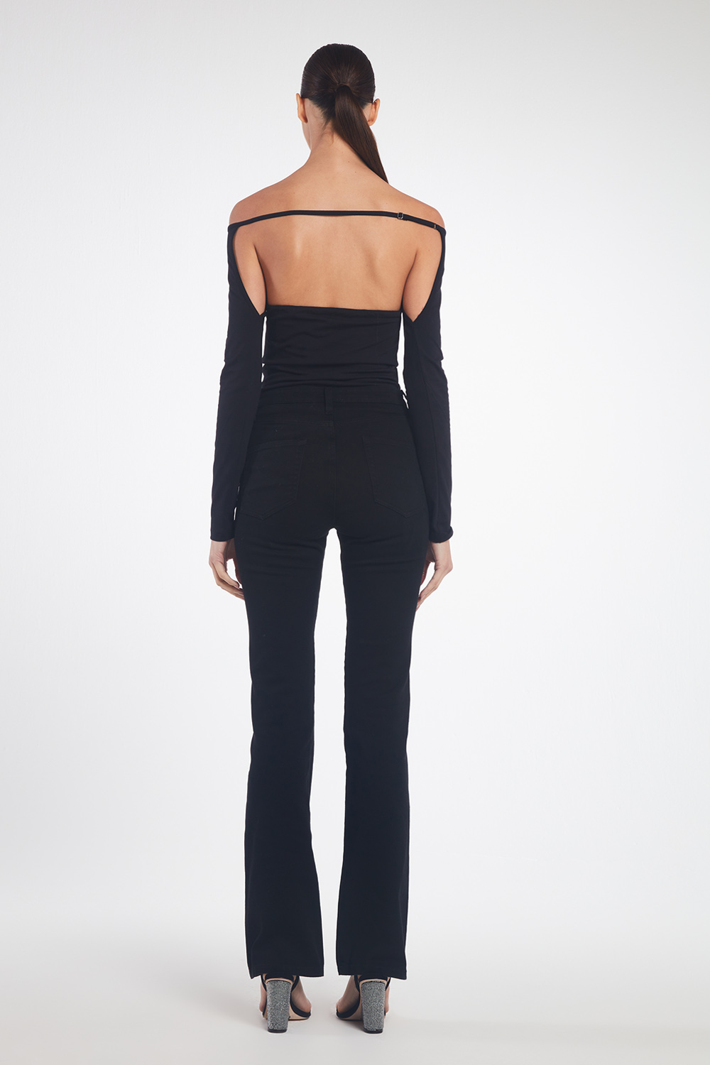 Camel Blouse I Black