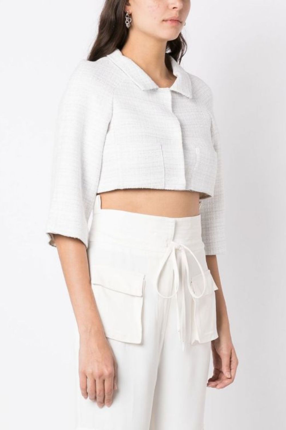 Clive I Coat White