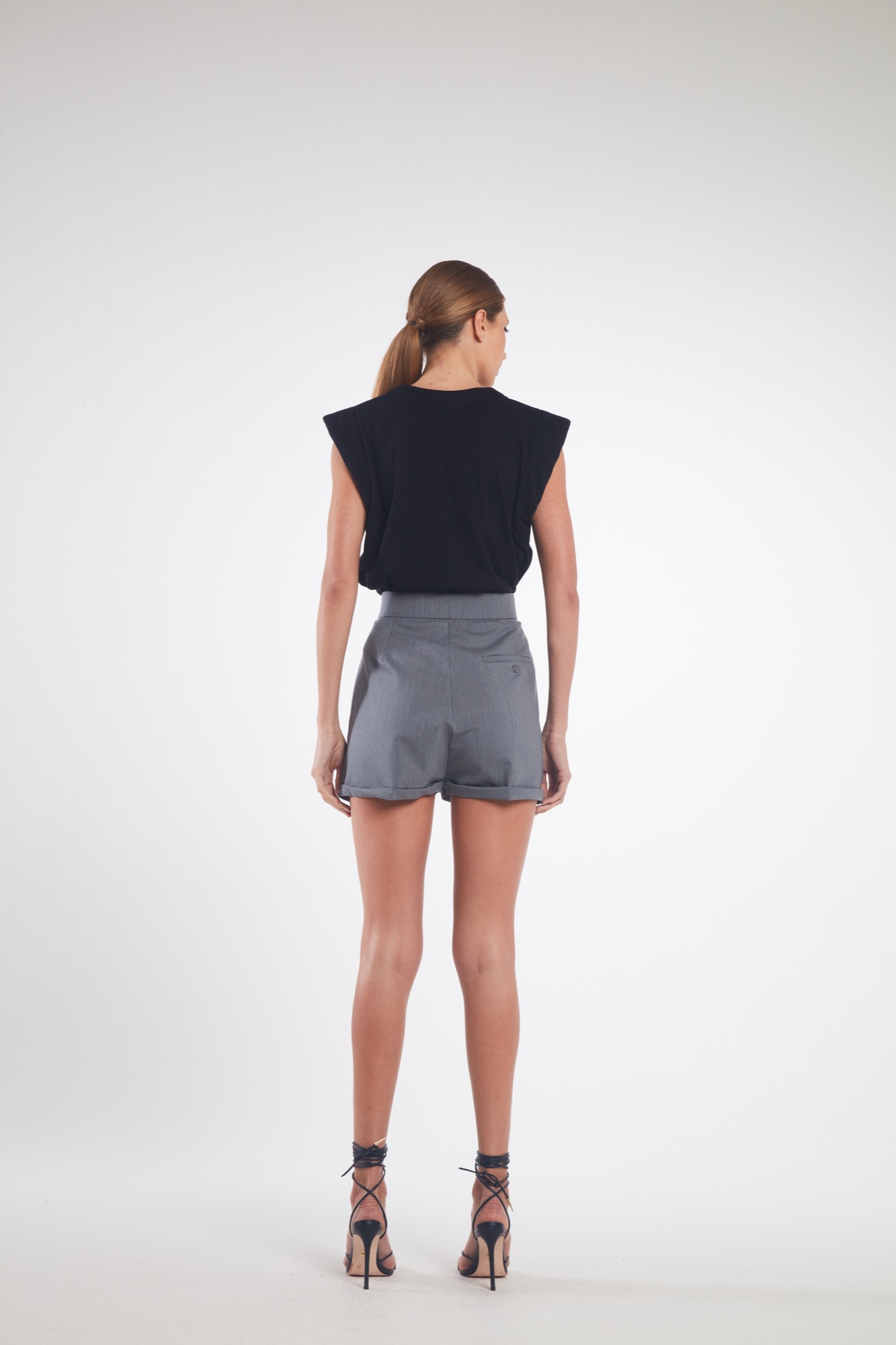 Shorts Confi I Mescla Claro
